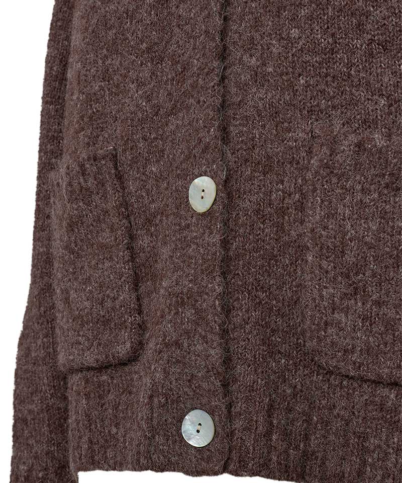 Cardigan - Brun