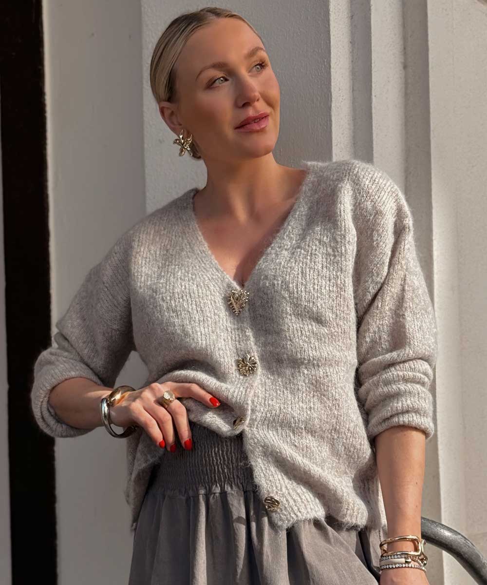 Cardigan - Beige