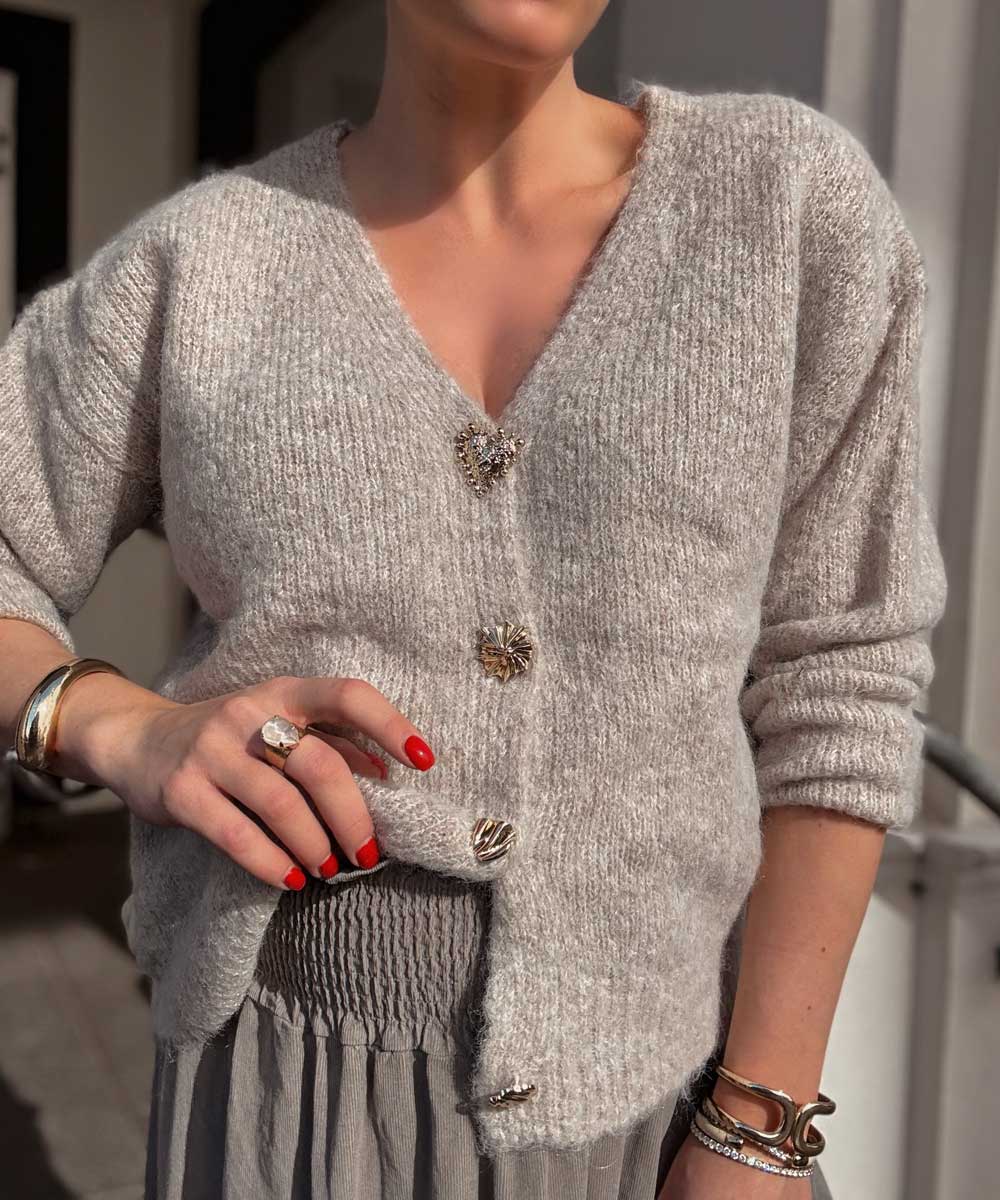 Cardigan - Beige