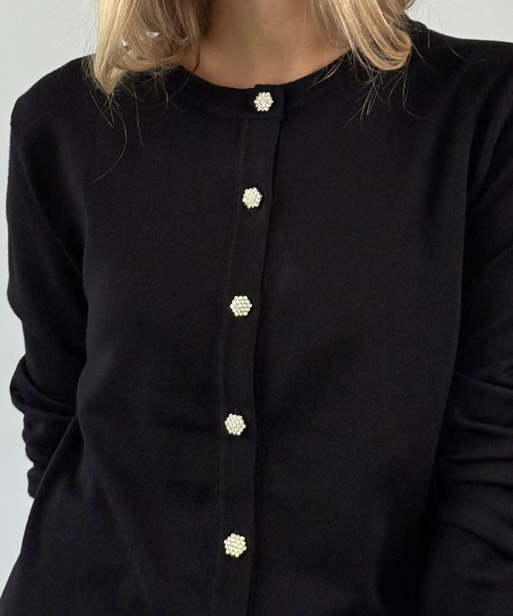 Cardigan - Svart