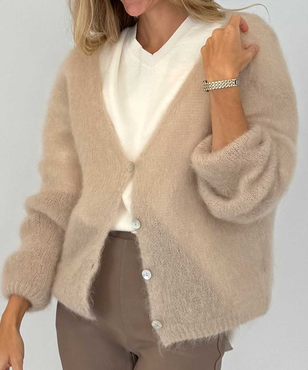 Cardigan - Beige